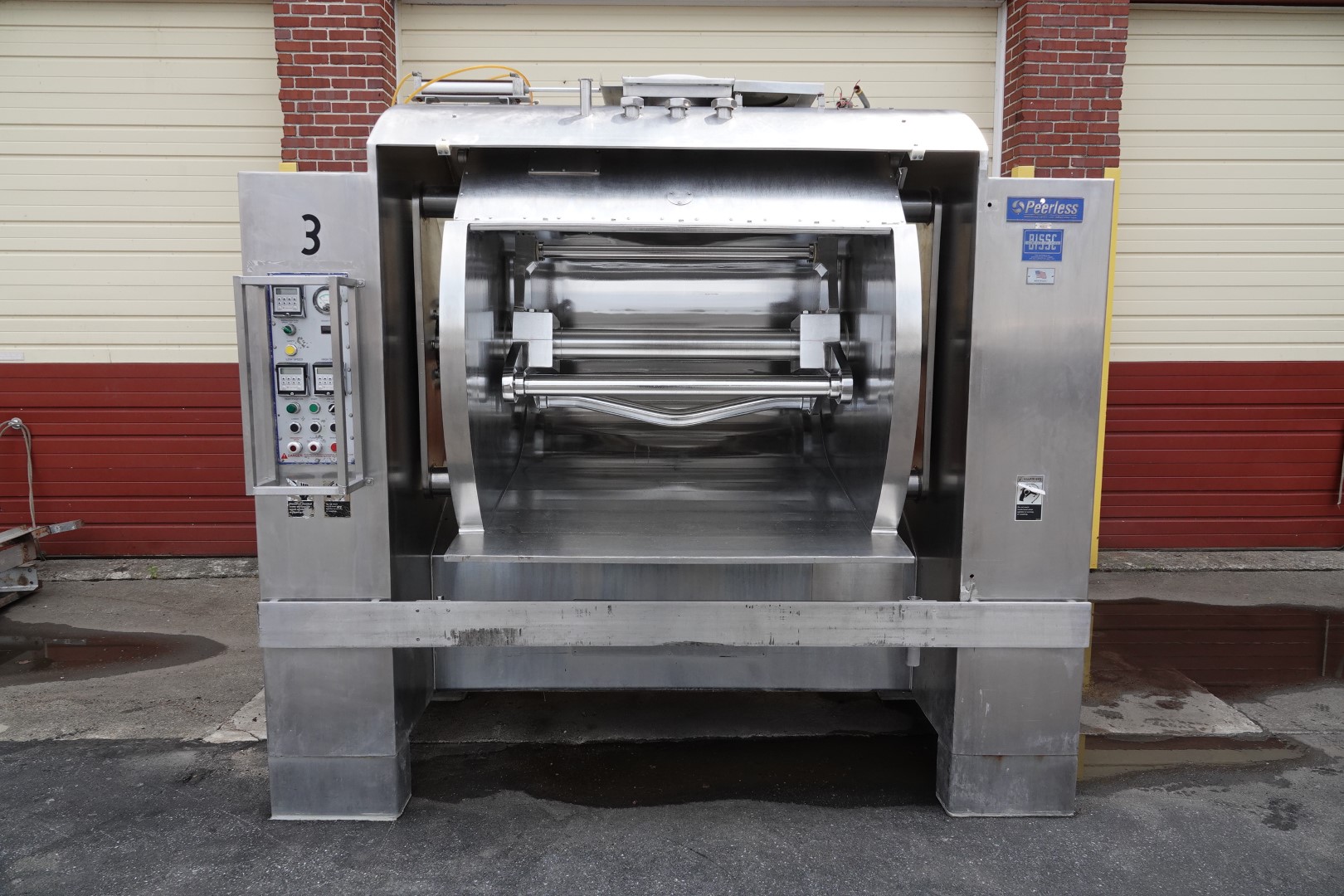 Peerless, Horizontal Tilt Bowl Dough Mixer, Model HS13